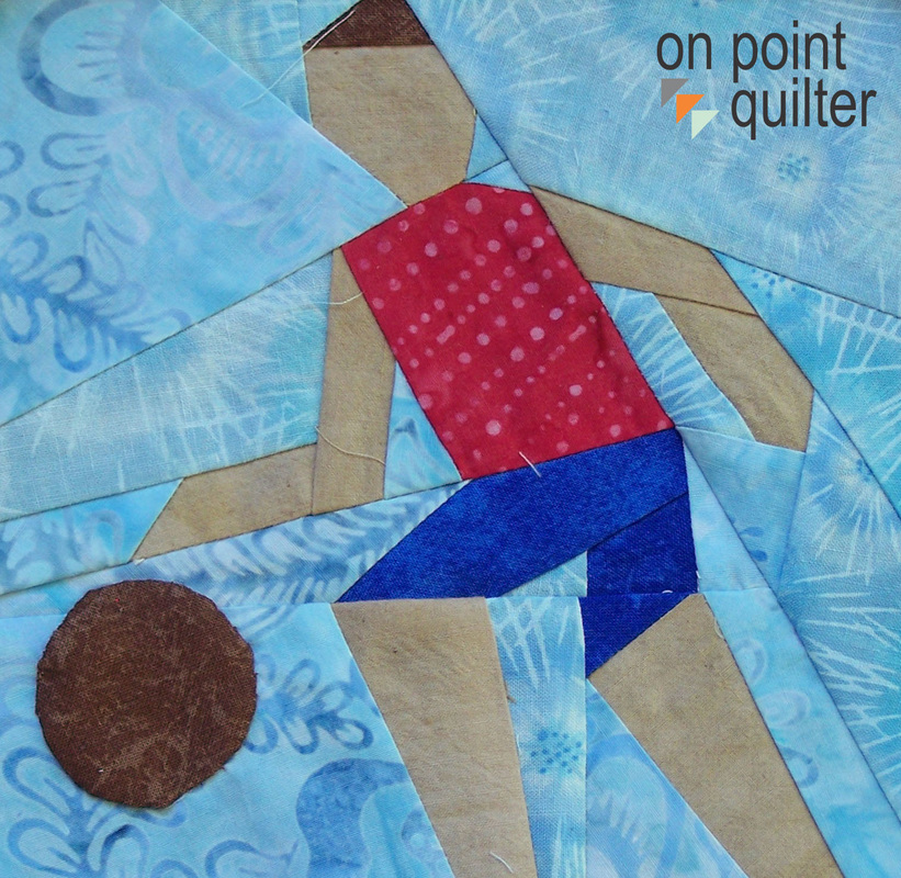 Paper Pieced Pattern Available from On Point Quilter
