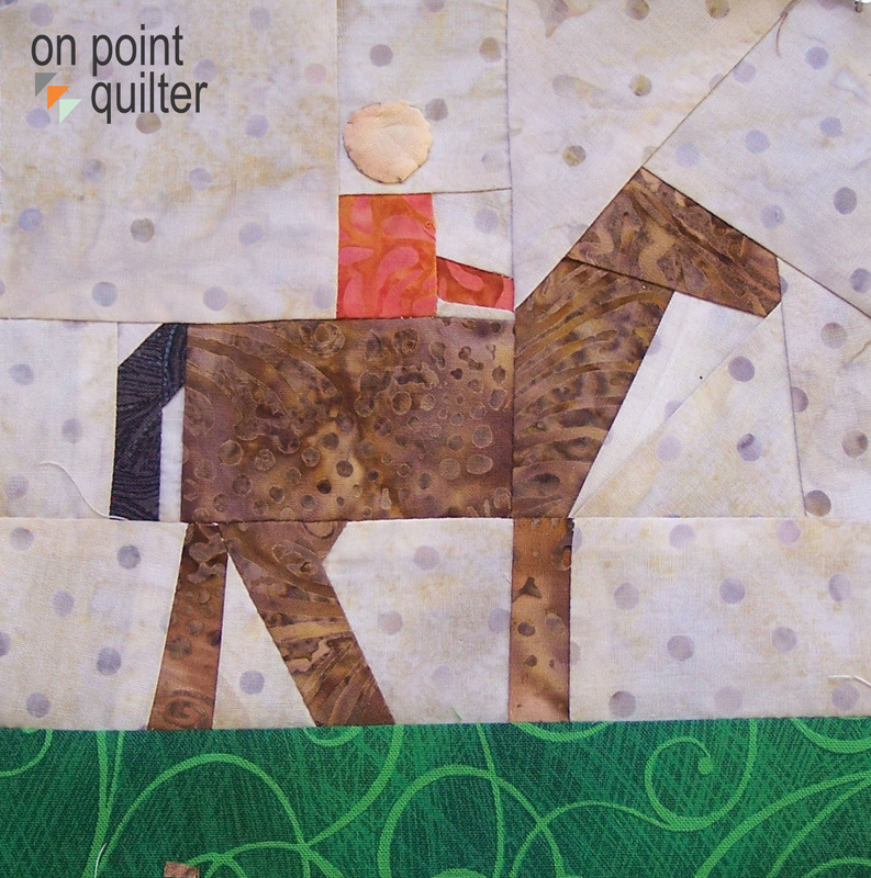 Paper Pieced Pattern available from On Point Quilter