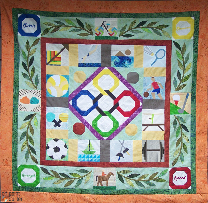 Summer Games Instructions available from On Point Quilter