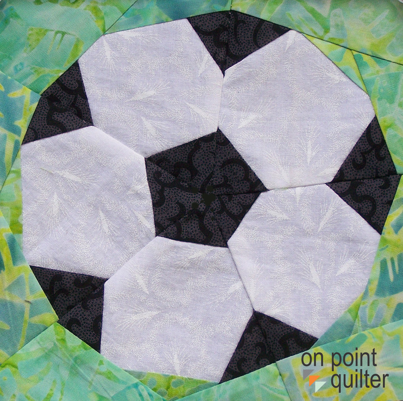 Soccer Pattern Available from On Point Quilter