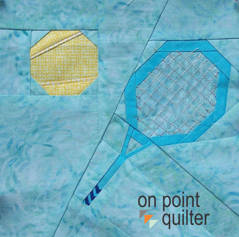 Tennis Pattern Available from On Point Quilter